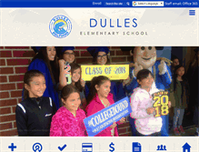 Tablet Screenshot of dulleselementary.org